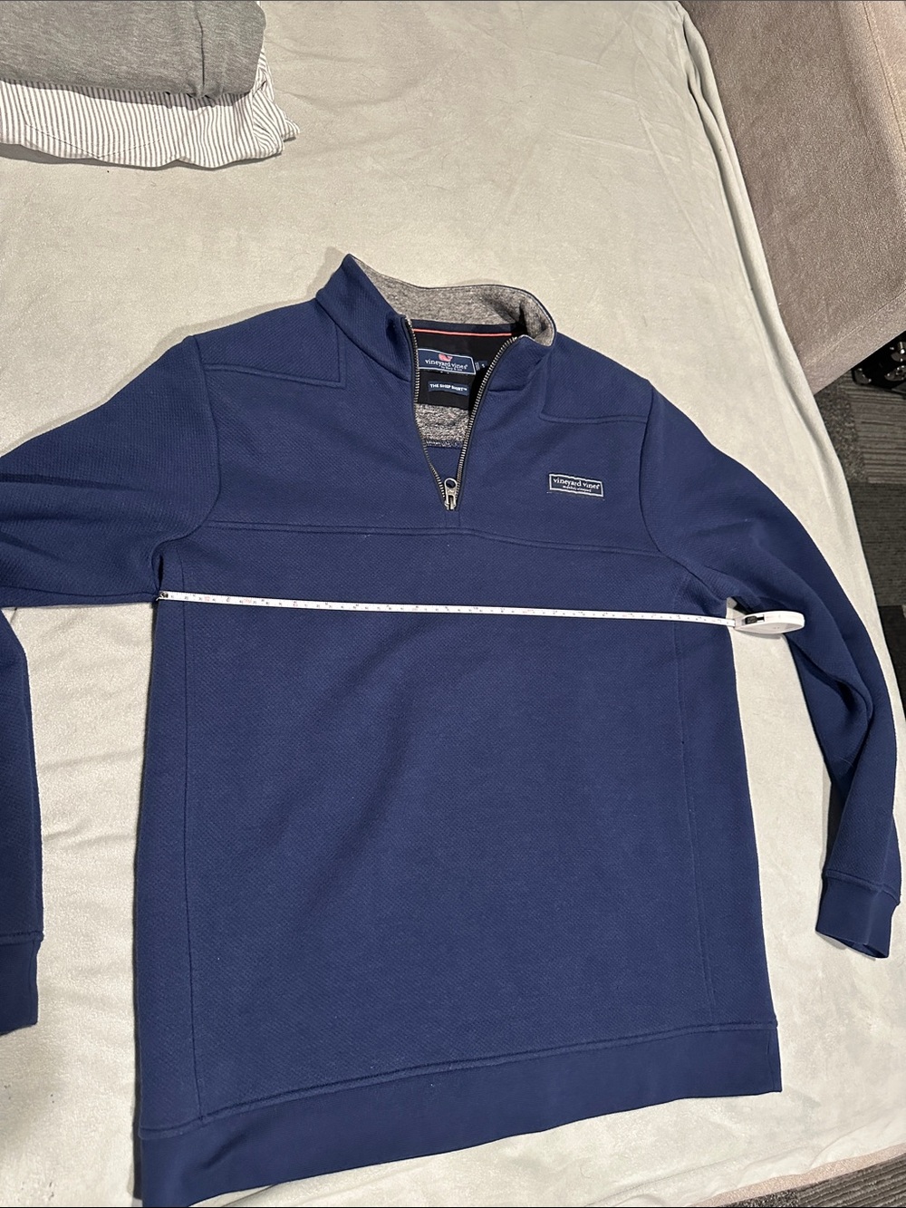 Vineyard Vines Men's Navy Half-Zip Pullover